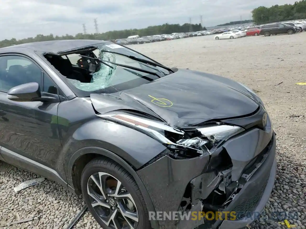 9 Photograph of a damaged car NMTKHMBXXNR141082 TOYOTA C-HR 2022