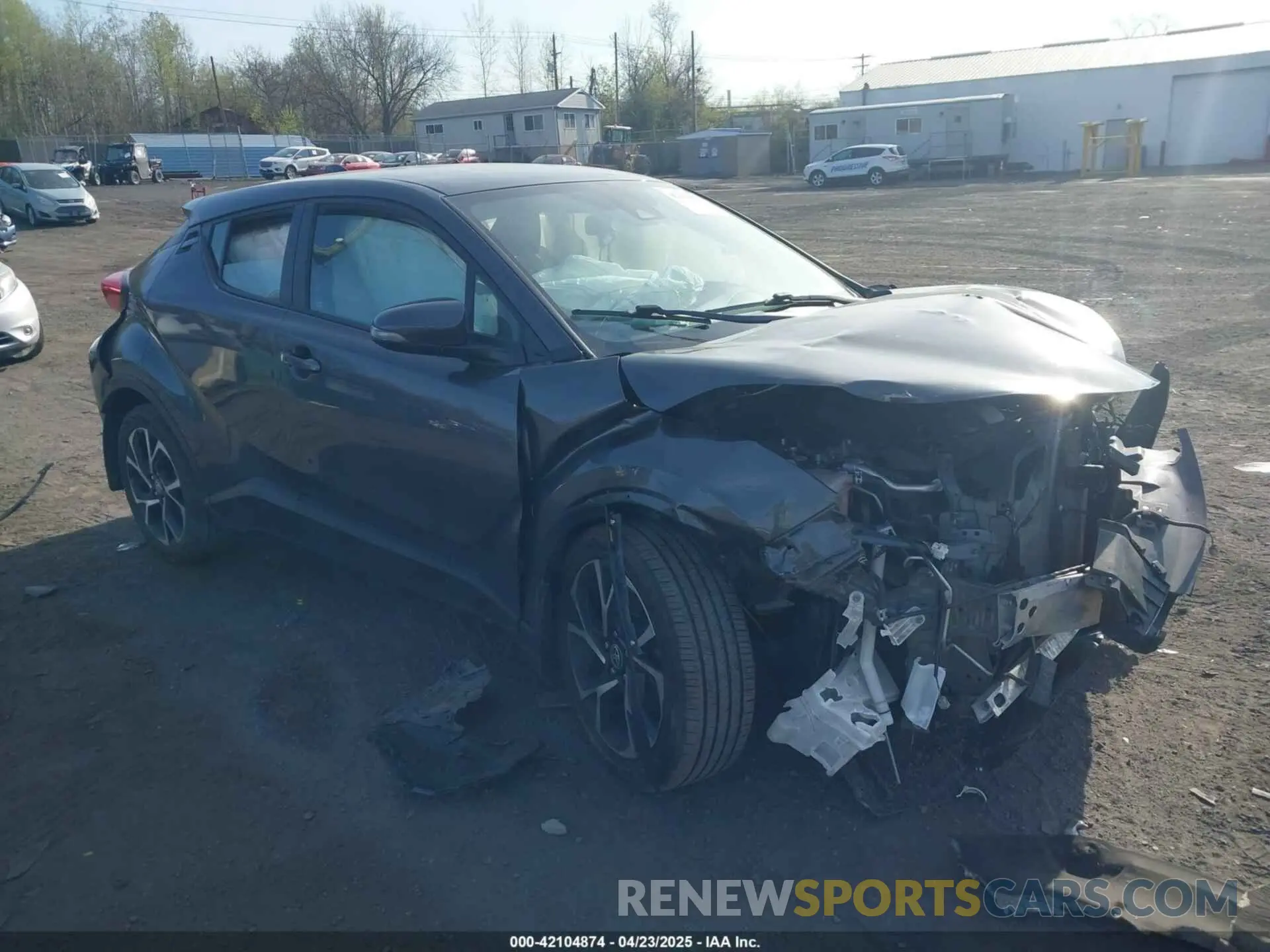 1 Photograph of a damaged car NMTKHMBXXNR145682 TOYOTA C-HR 2022