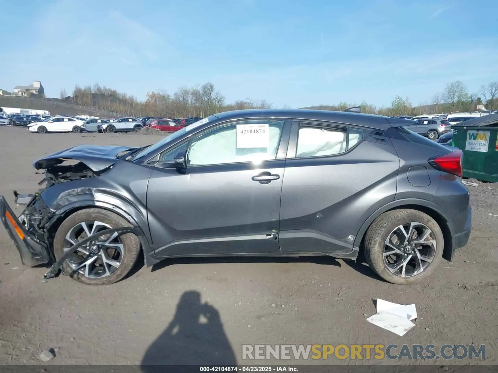 13 Photograph of a damaged car NMTKHMBXXNR145682 TOYOTA C-HR 2022