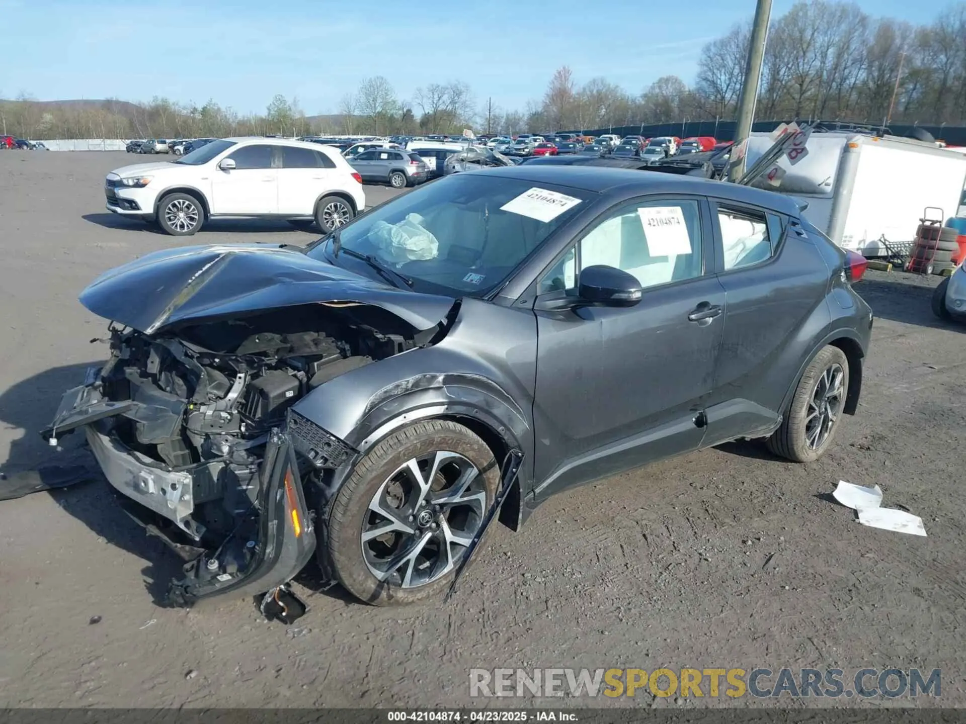 2 Photograph of a damaged car NMTKHMBXXNR145682 TOYOTA C-HR 2022