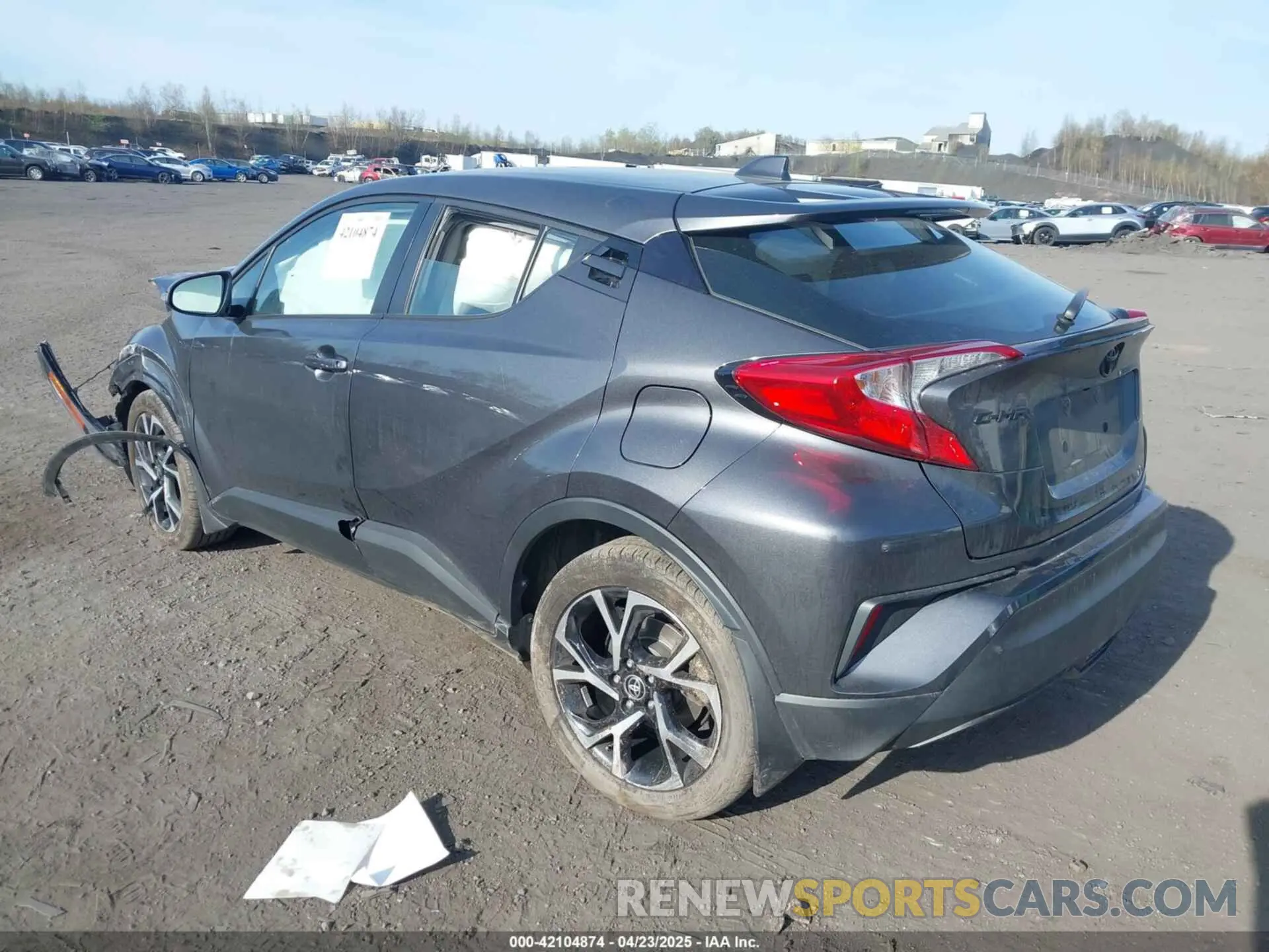 3 Photograph of a damaged car NMTKHMBXXNR145682 TOYOTA C-HR 2022