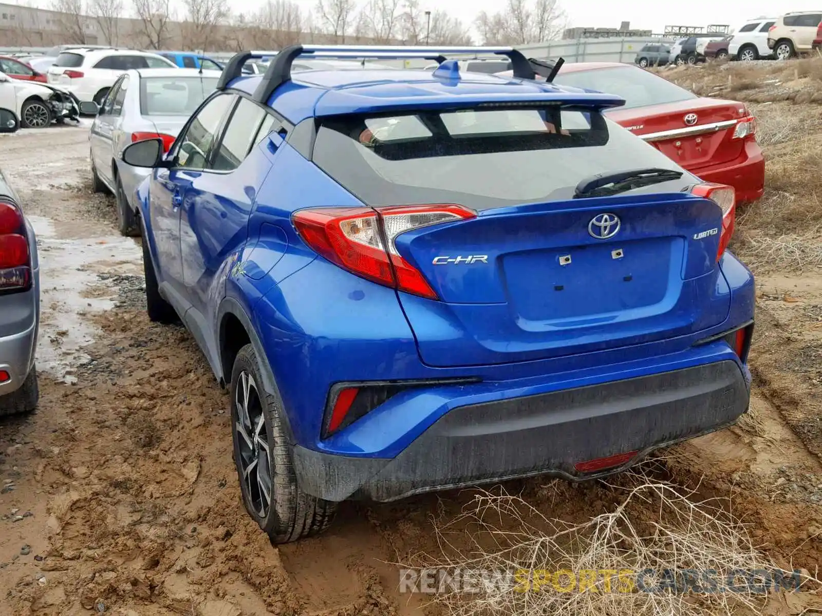 3 Photograph of a damaged car JTNKHMBX0K1013410 TOYOTA C-HR XLE 2019