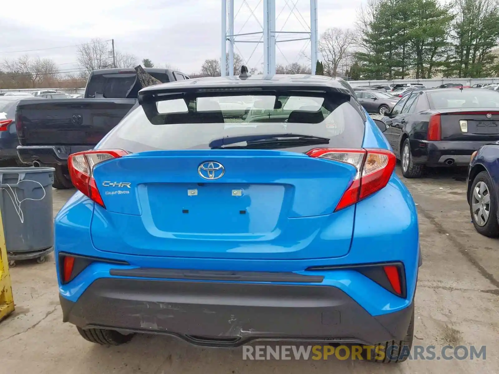 9 Photograph of a damaged car JTNKHMBX0K1016257 TOYOTA C-HR XLE 2019