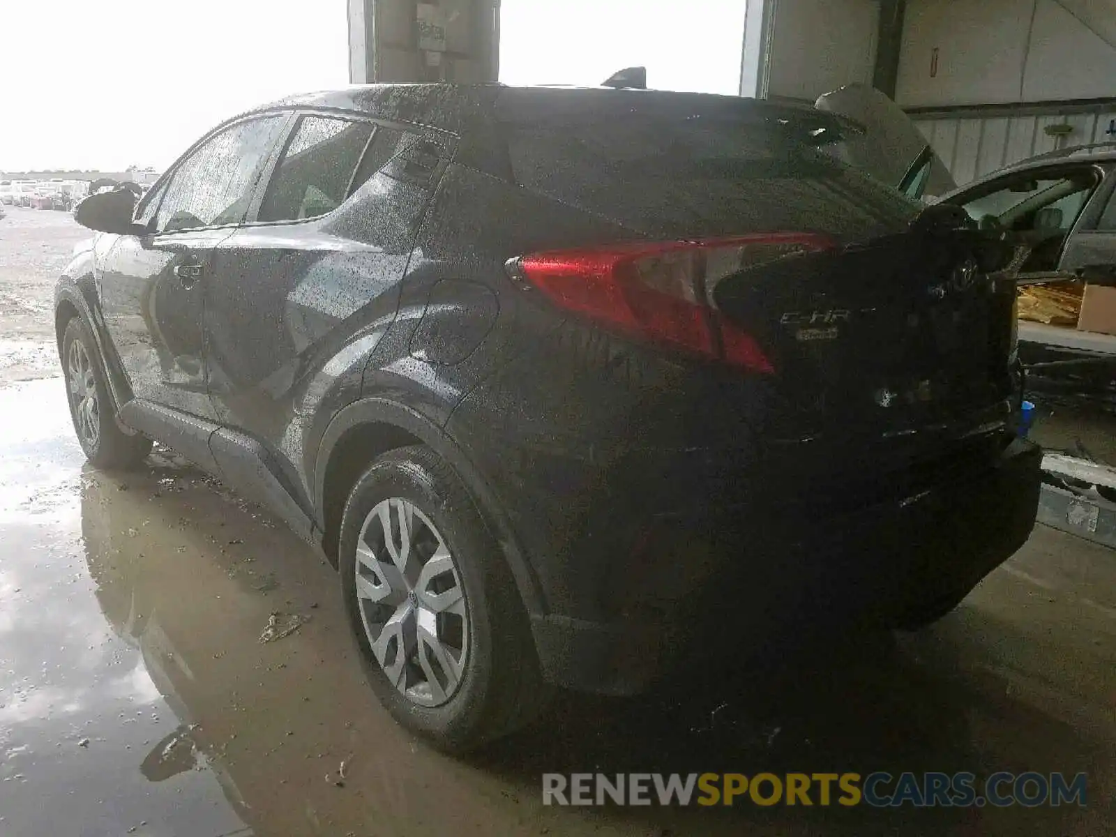 3 Photograph of a damaged car JTNKHMBX1K1055696 TOYOTA C-HR XLE 2019