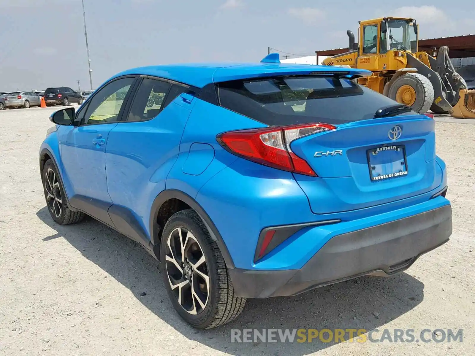 3 Photograph of a damaged car JTNKHMBX2K1024425 TOYOTA C-HR XLE 2019