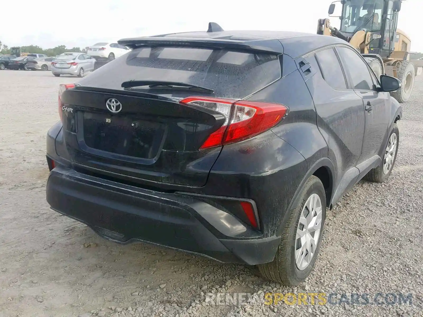 4 Photograph of a damaged car JTNKHMBX3K1023784 TOYOTA C-HR XLE 2019