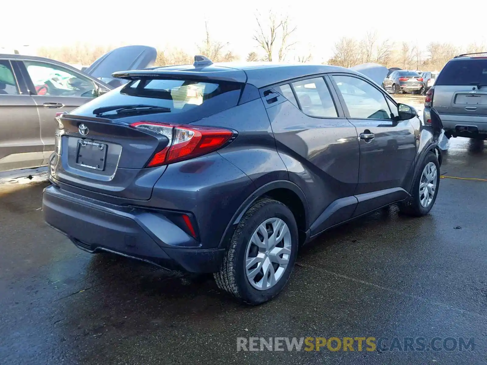 4 Photograph of a damaged car JTNKHMBX4K1018089 TOYOTA C-HR XLE 2019