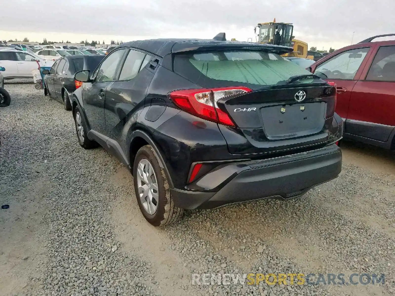 3 Photograph of a damaged car JTNKHMBX5K1020465 TOYOTA C-HR XLE 2019