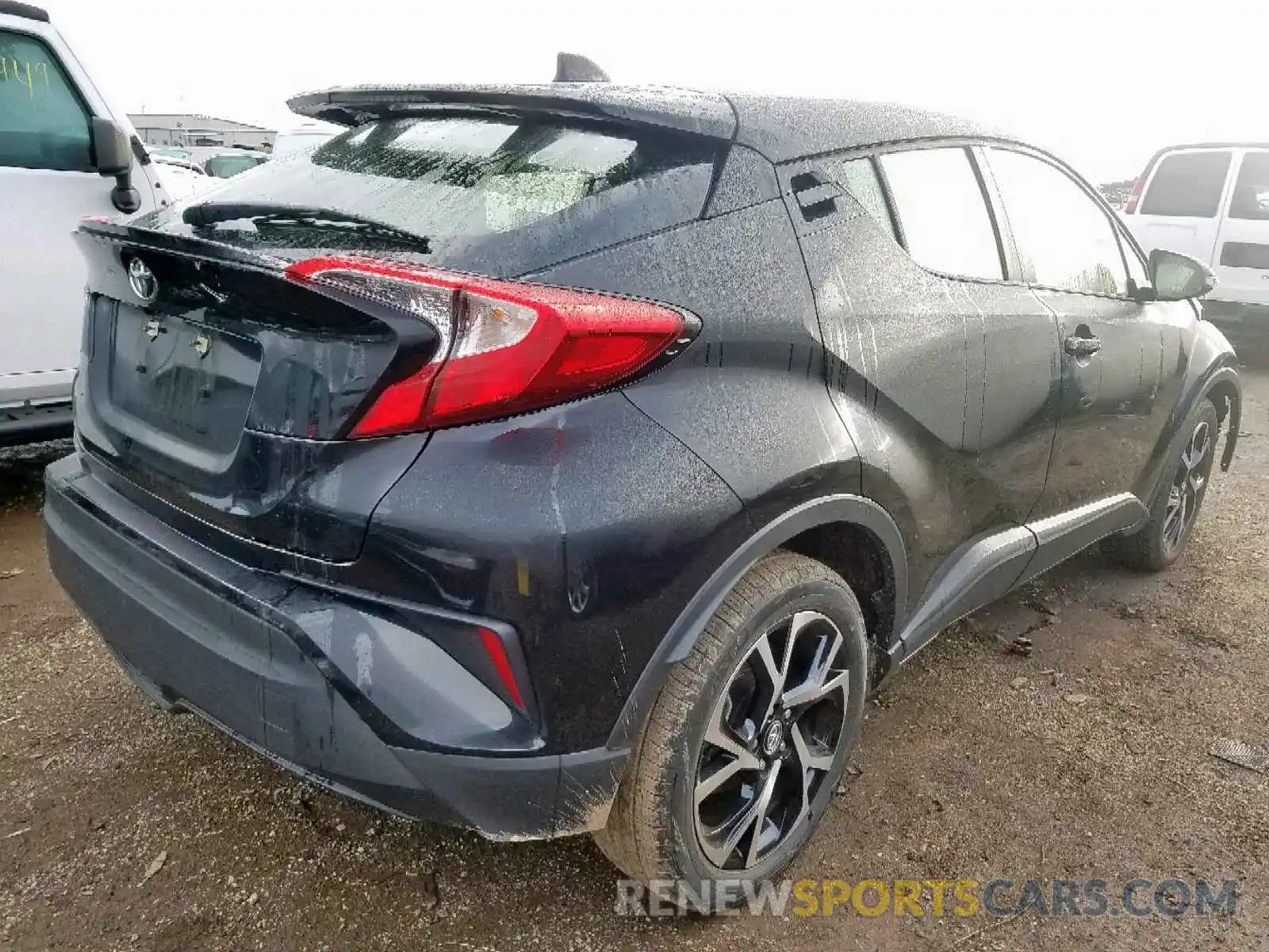 4 Photograph of a damaged car JTNKHMBX5K1025987 TOYOTA C-HR XLE 2019