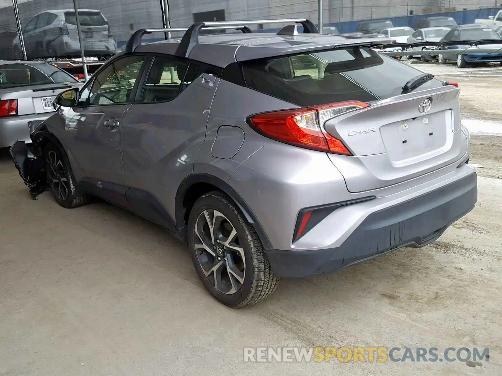 3 Photograph of a damaged car JTNKHMBX8K1019195 TOYOTA C-HR XLE 2019