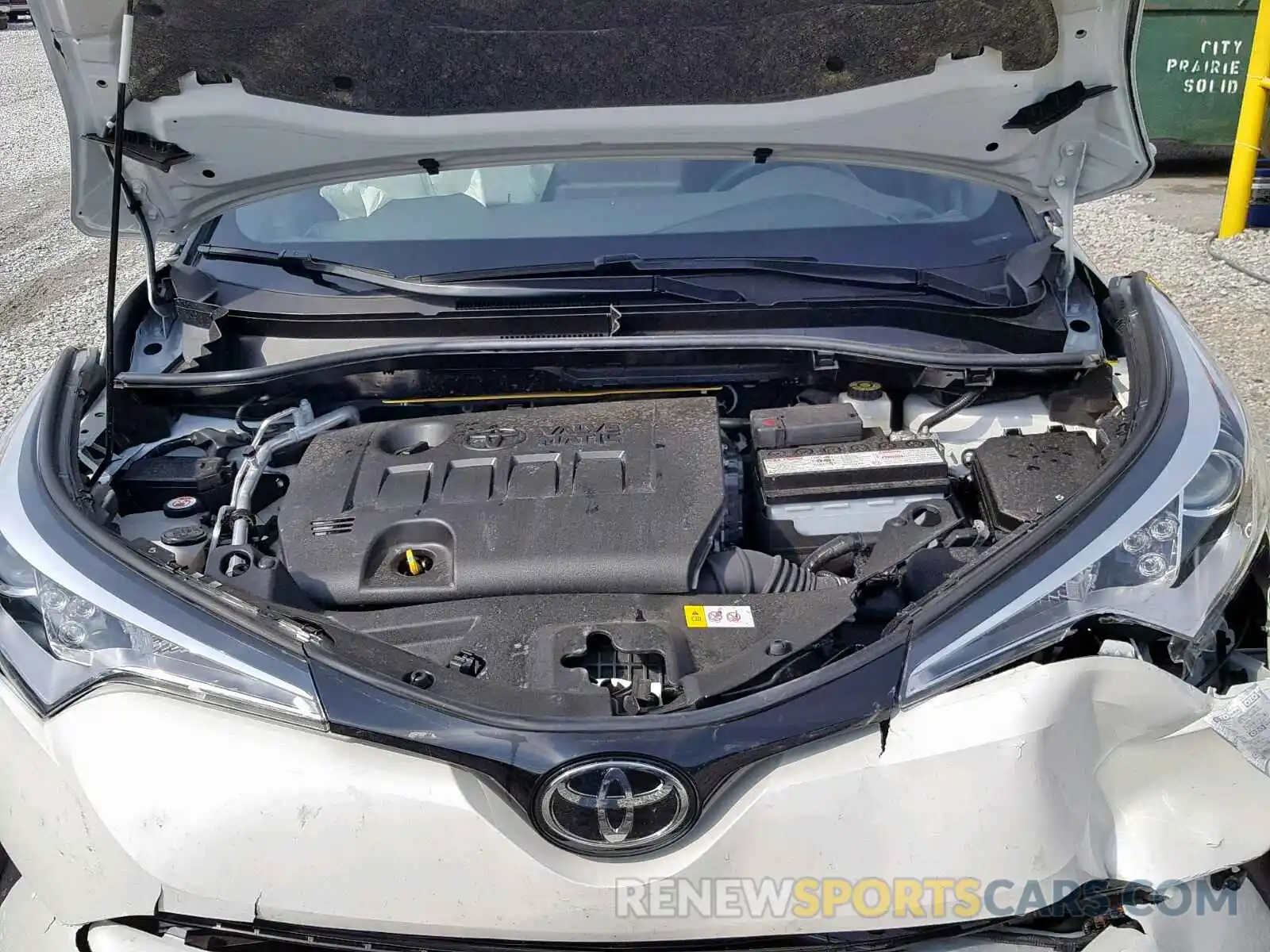 7 Photograph of a damaged car JTNKHMBX9K1015060 TOYOTA C-HR XLE 2019