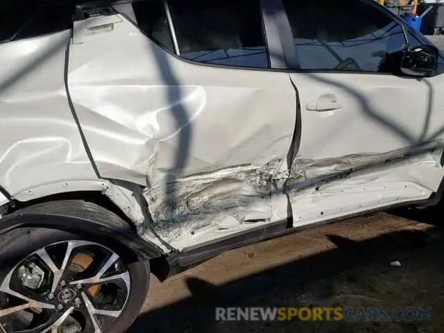 10 Photograph of a damaged car NMTKHMBX2KR077535 TOYOTA C-HR XLE 2019