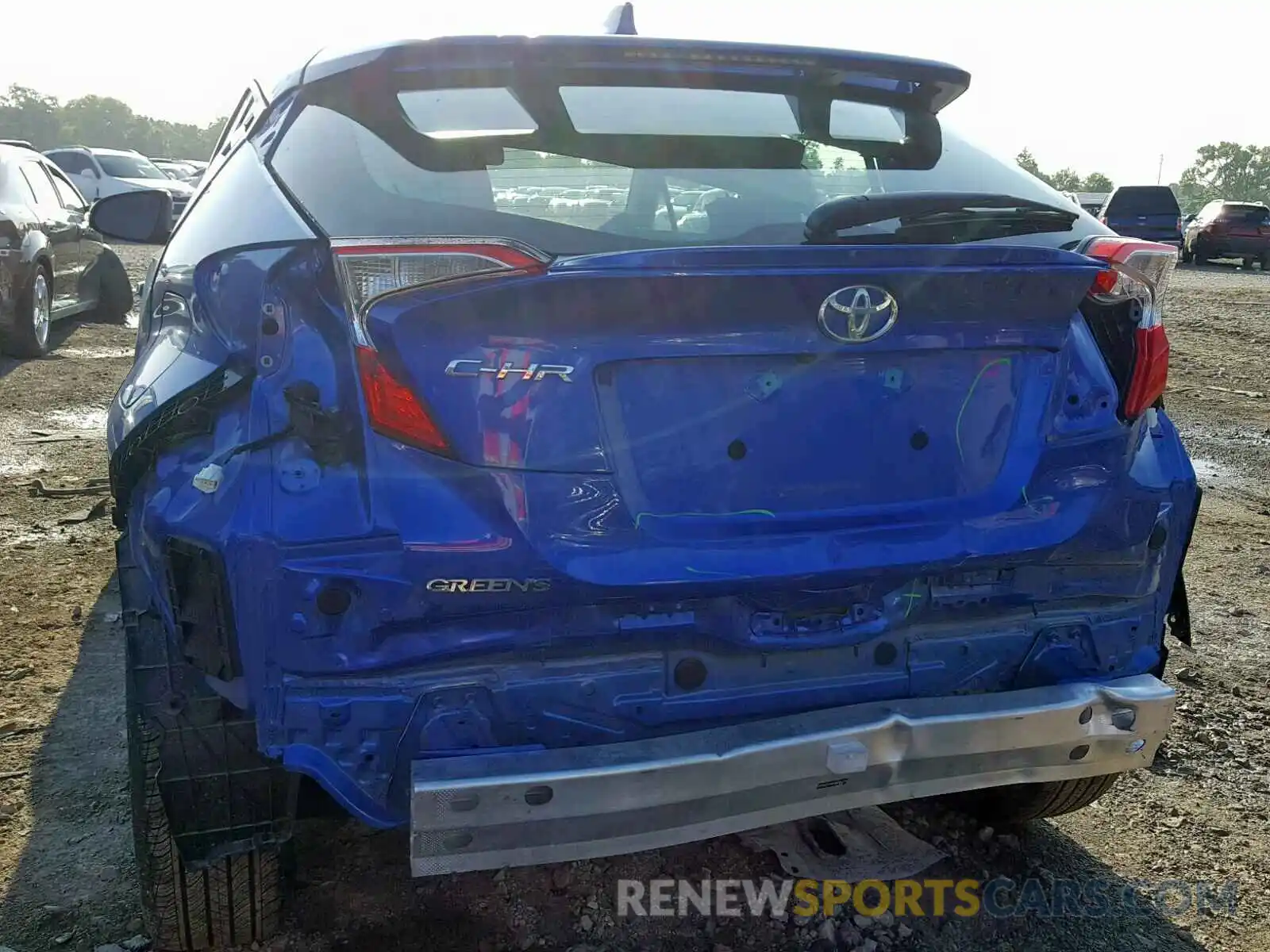 9 Photograph of a damaged car NMTKHMBX8KR082528 TOYOTA C-HR XLE 2019