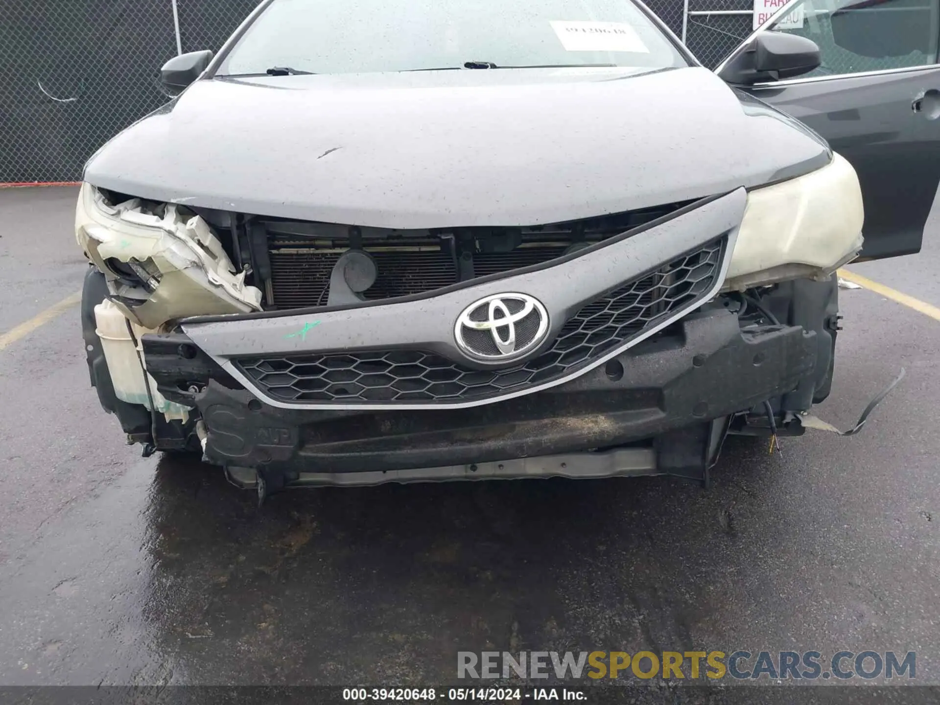 6 Photograph of a damaged car 4T1BF1FK6DU667171 TOYOTA CAMRY 2013