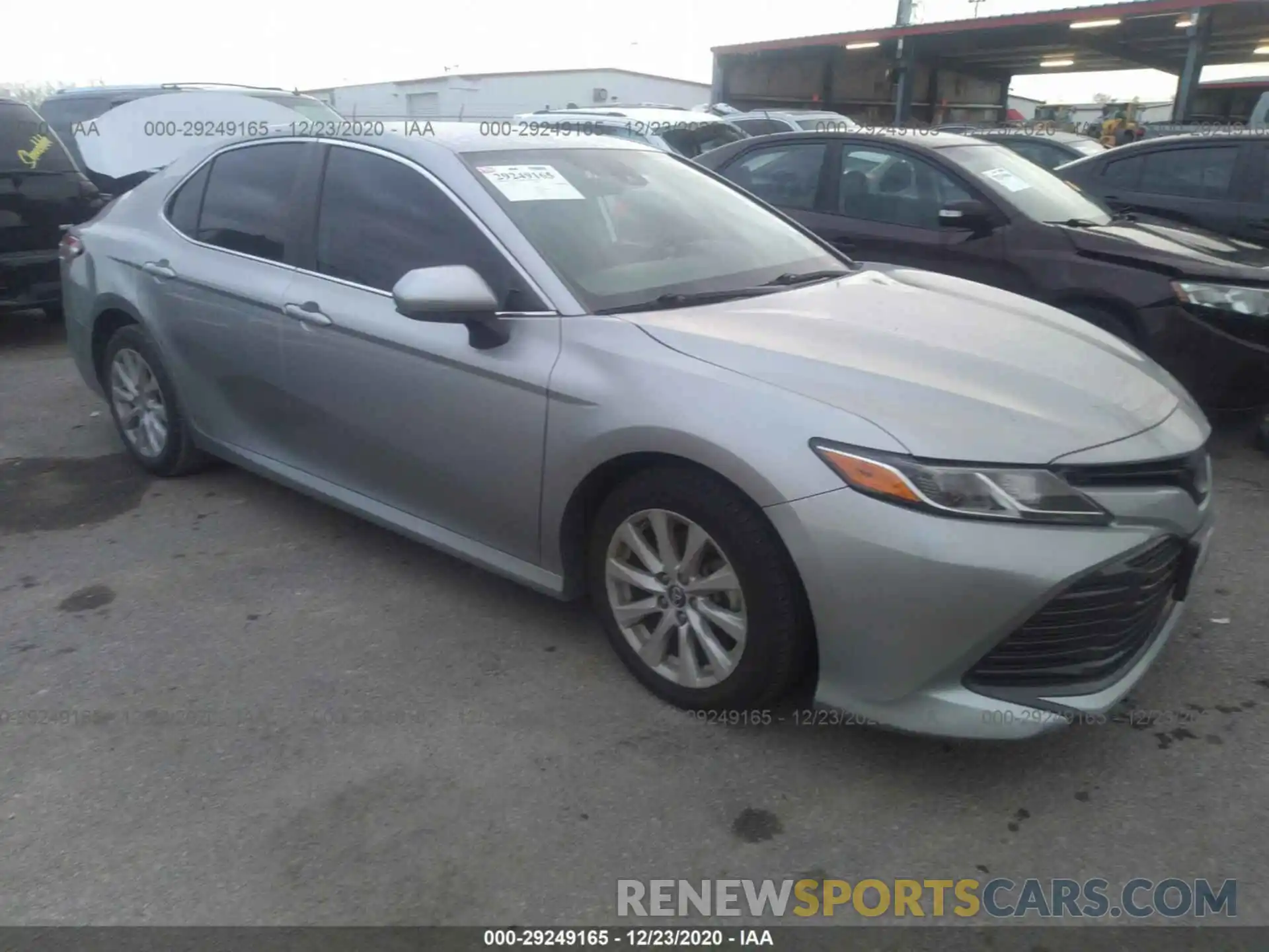 1 Photograph of a damaged car 4T1B11HK0KU160498 TOYOTA CAMRY 2019