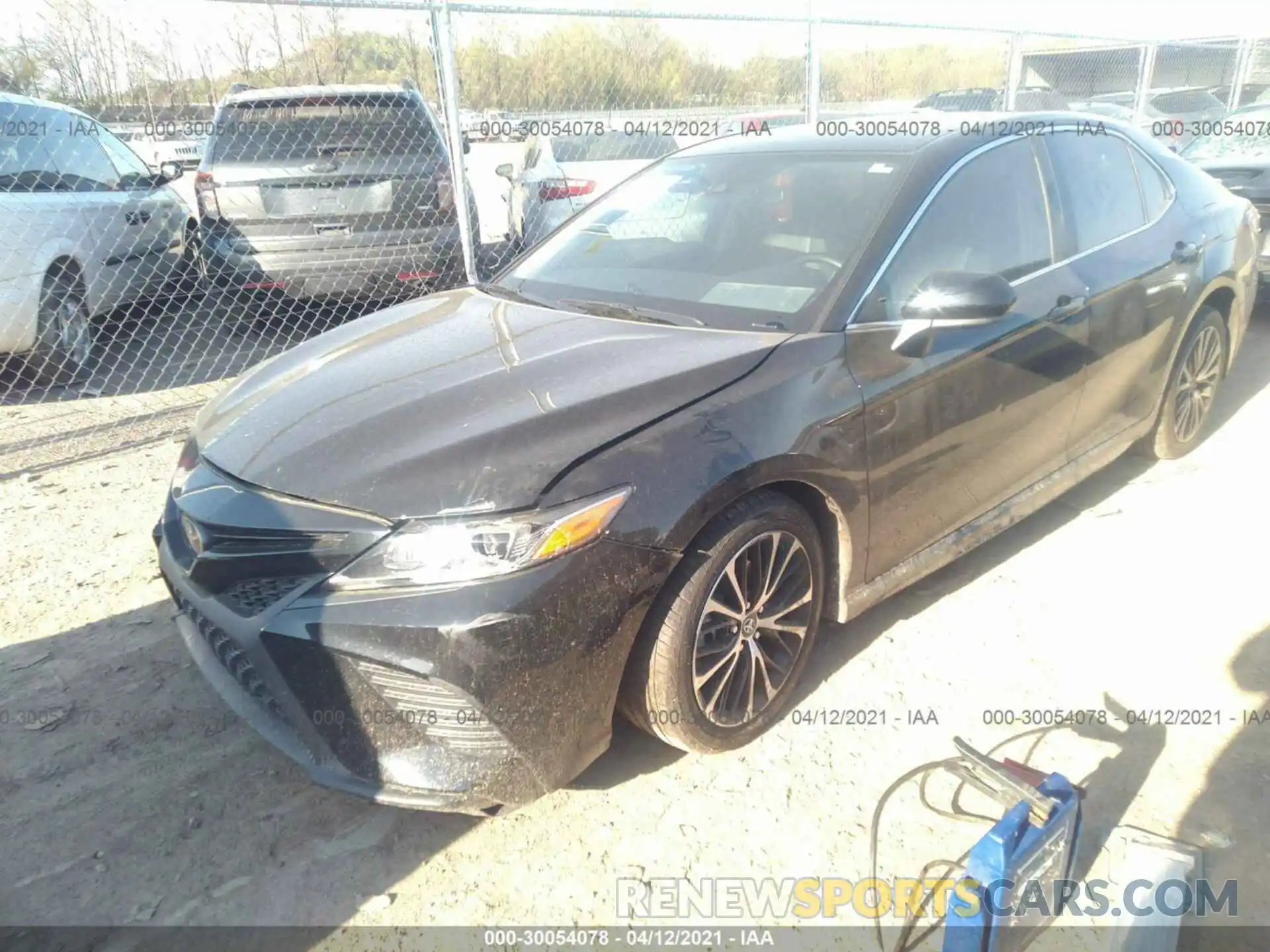 2 Photograph of a damaged car 4T1B11HK0KU166589 TOYOTA CAMRY 2019