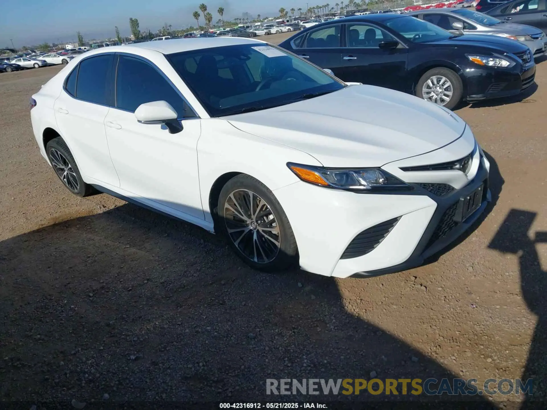 1 Photograph of a damaged car 4T1B11HK0KU169346 TOYOTA CAMRY 2019