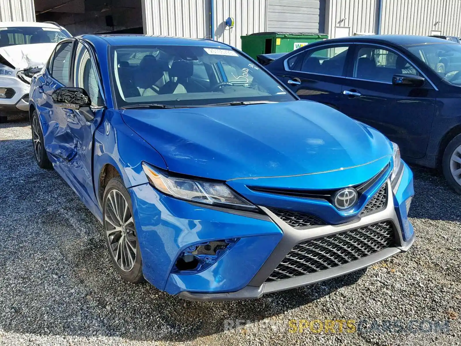 1 Photograph of a damaged car 4T1B11HK0KU169539 TOYOTA CAMRY 2019