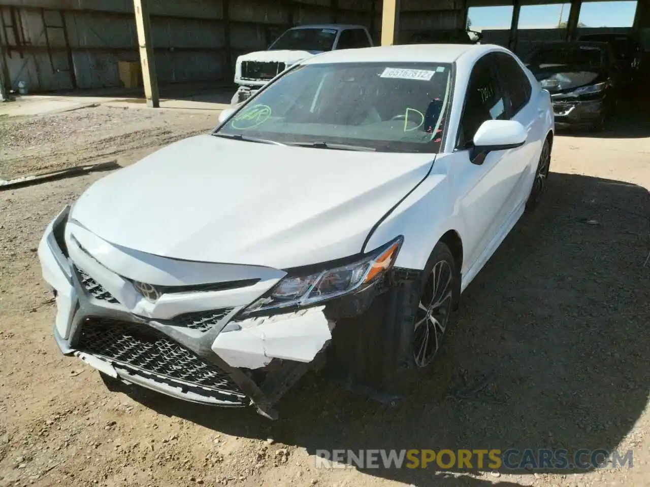 2 Photograph of a damaged car 4T1B11HK0KU170738 TOYOTA CAMRY 2019