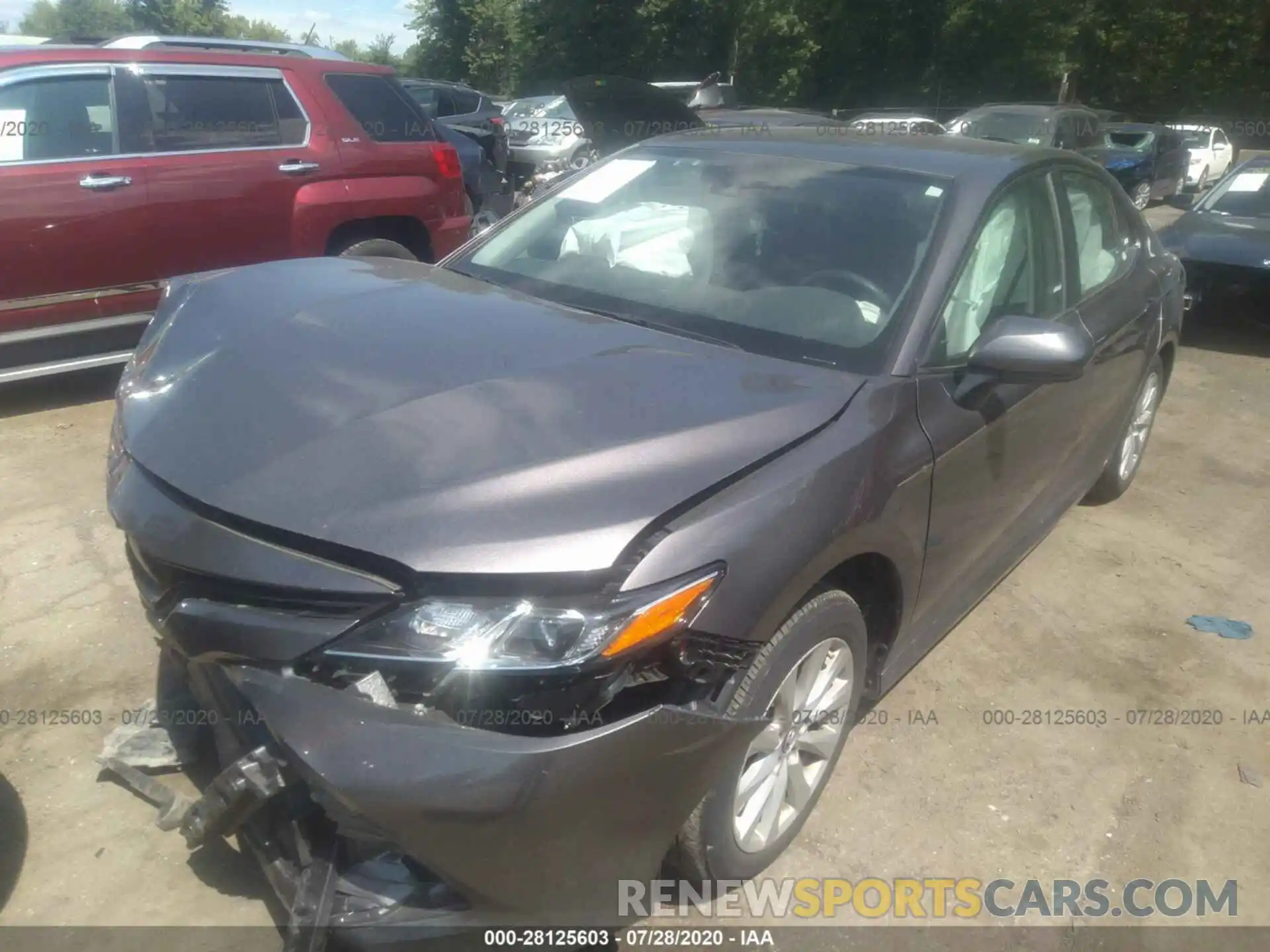 2 Photograph of a damaged car 4T1B11HK0KU175163 TOYOTA CAMRY 2019