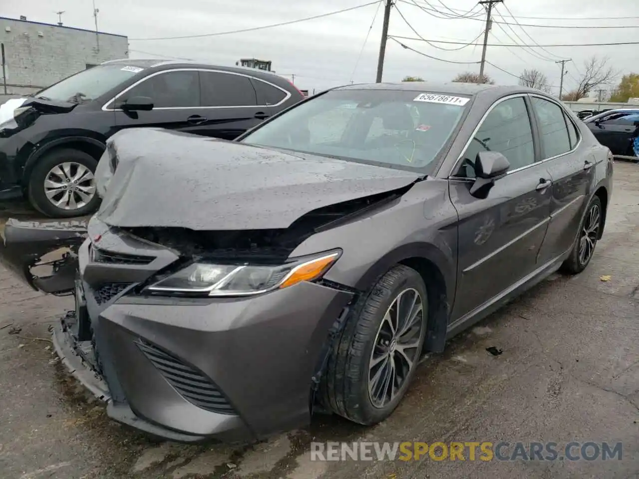 2 Photograph of a damaged car 4T1B11HK0KU175308 TOYOTA CAMRY 2019