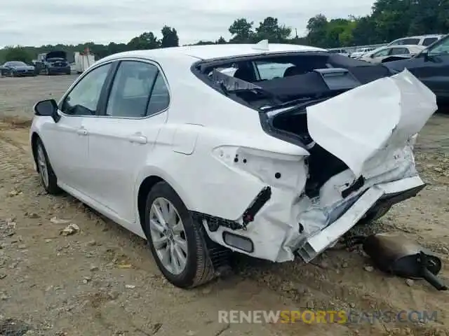 3 Photograph of a damaged car 4T1B11HK0KU176734 TOYOTA CAMRY 2019