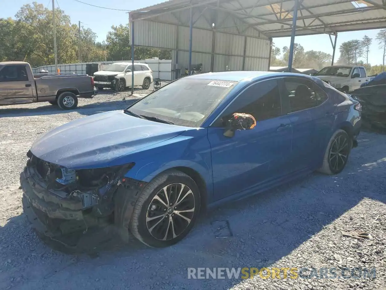 1 Photograph of a damaged car 4T1B11HK0KU179374 TOYOTA CAMRY 2019