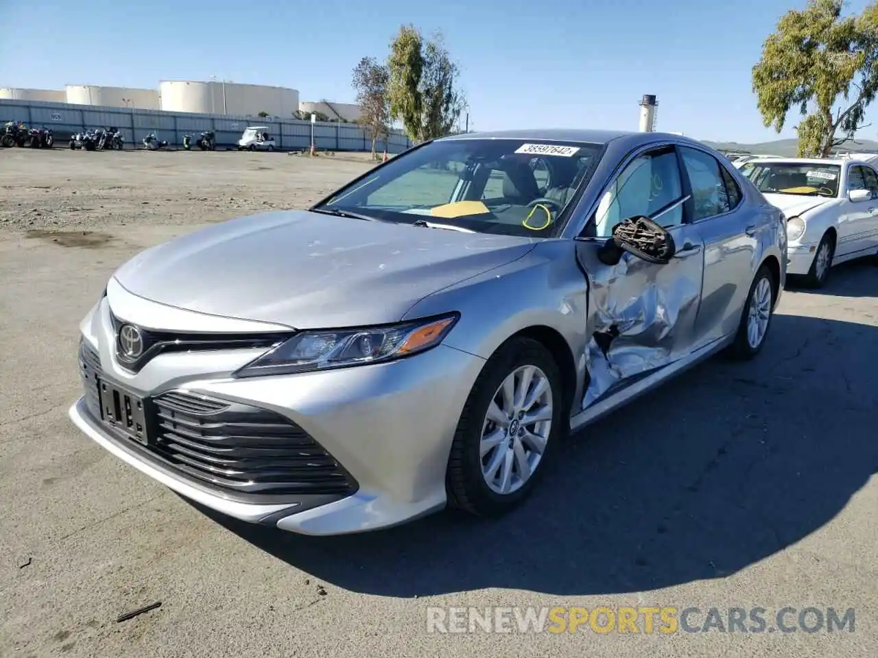 2 Photograph of a damaged car 4T1B11HK0KU180489 TOYOTA CAMRY 2019