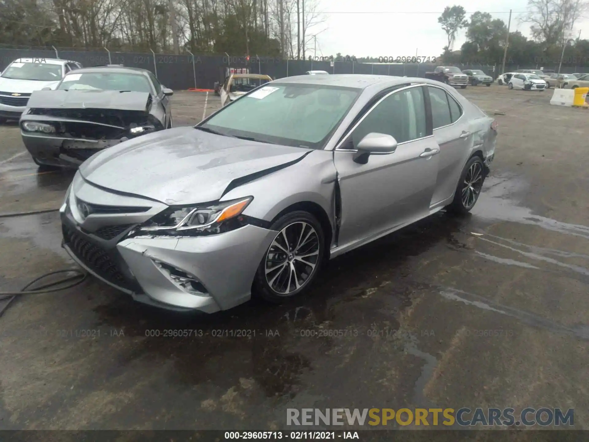 2 Photograph of a damaged car 4T1B11HK0KU180623 TOYOTA CAMRY 2019