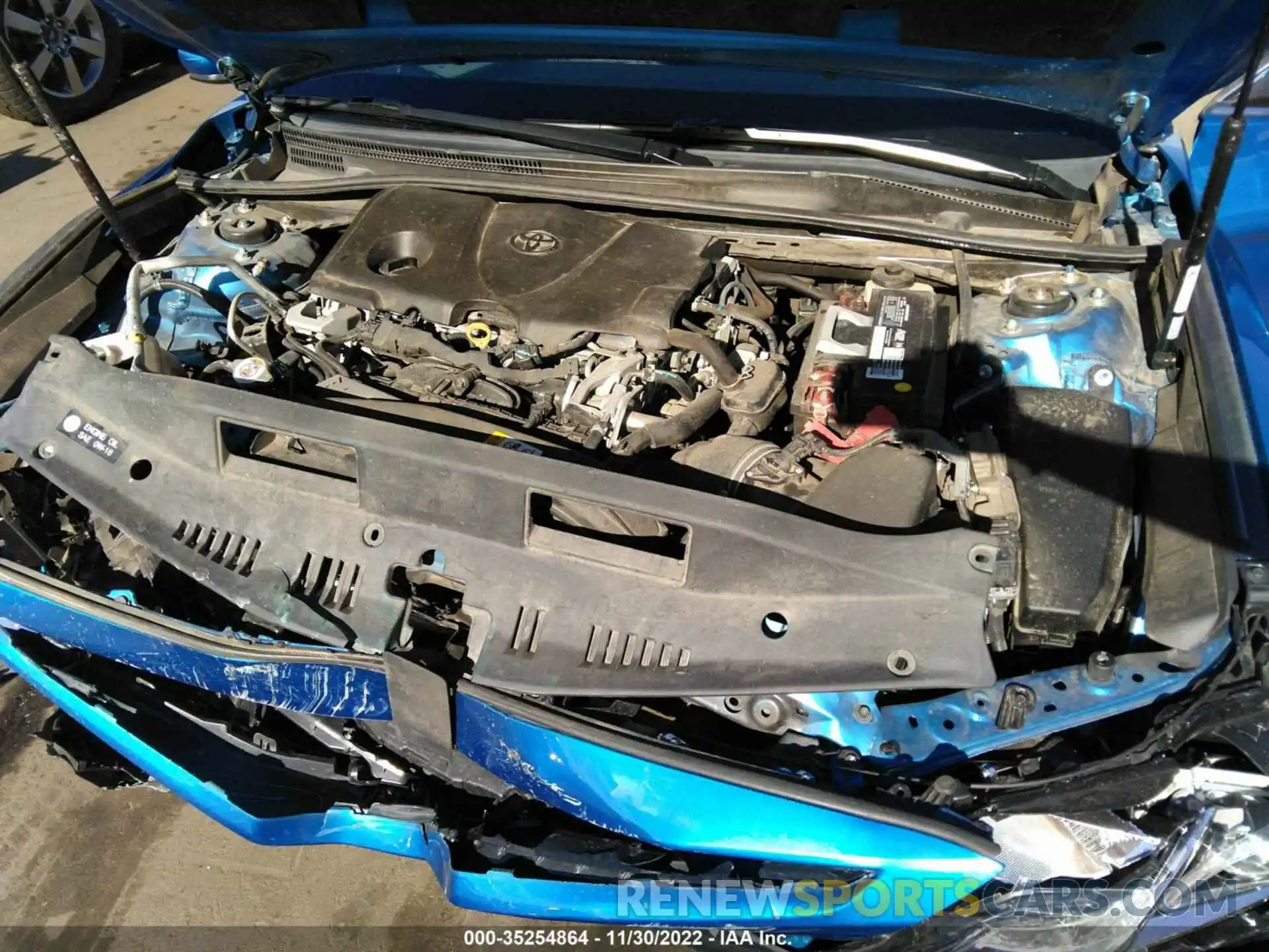 10 Photograph of a damaged car 4T1B11HK0KU183571 TOYOTA CAMRY 2019