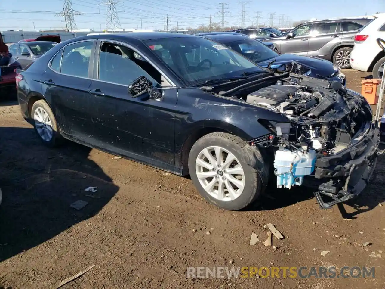 4 Photograph of a damaged car 4T1B11HK0KU189242 TOYOTA CAMRY 2019