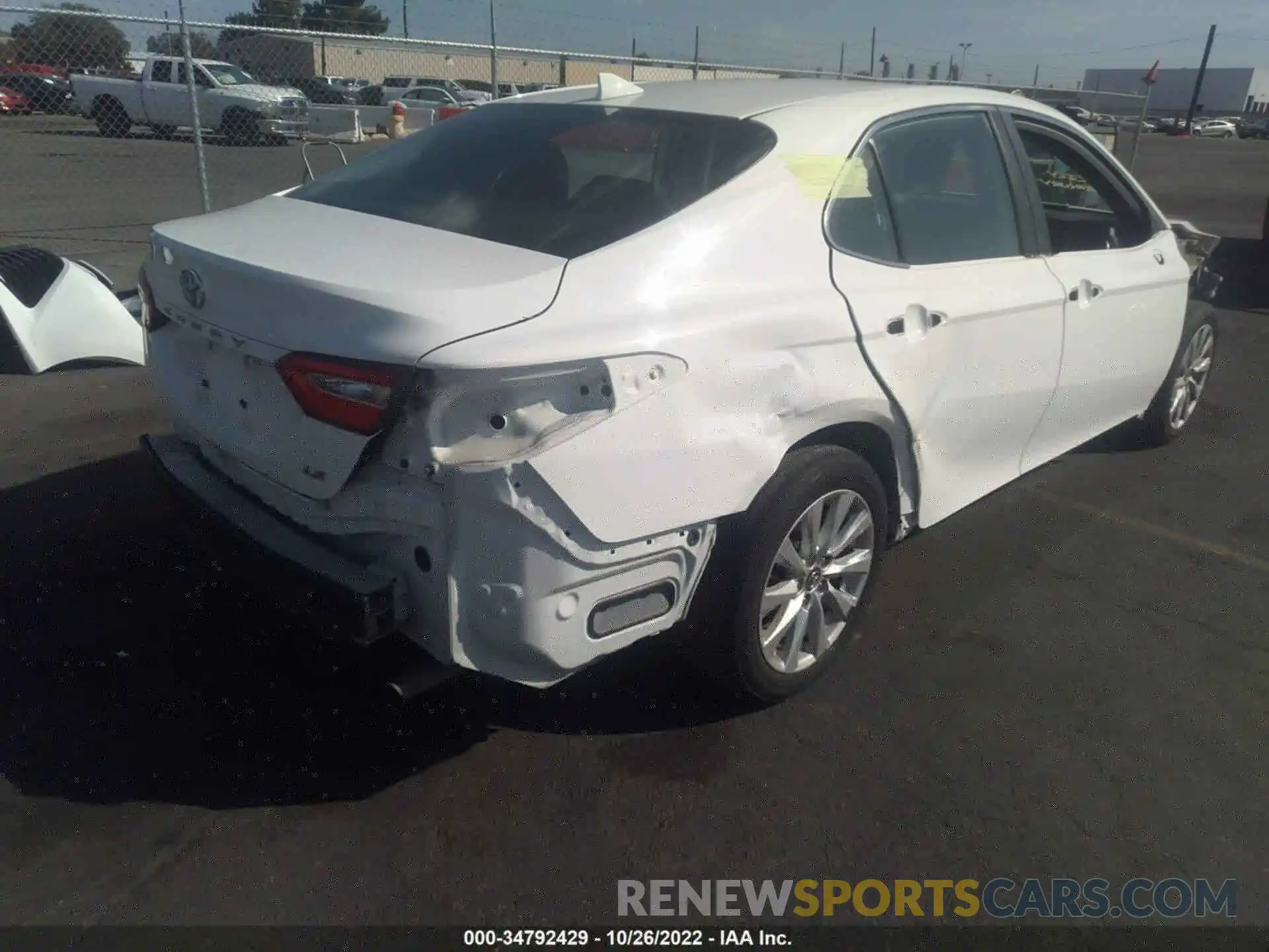 4 Photograph of a damaged car 4T1B11HK0KU192058 TOYOTA CAMRY 2019