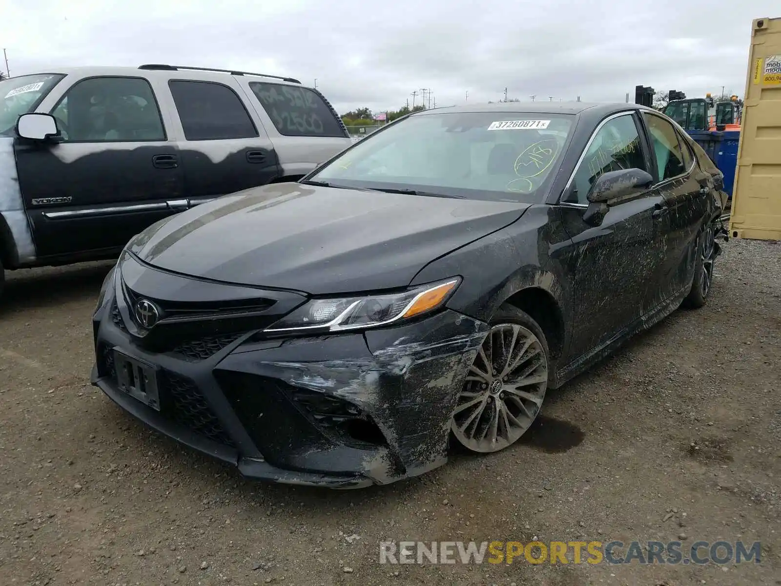 2 Photograph of a damaged car 4T1B11HK0KU193016 TOYOTA CAMRY 2019