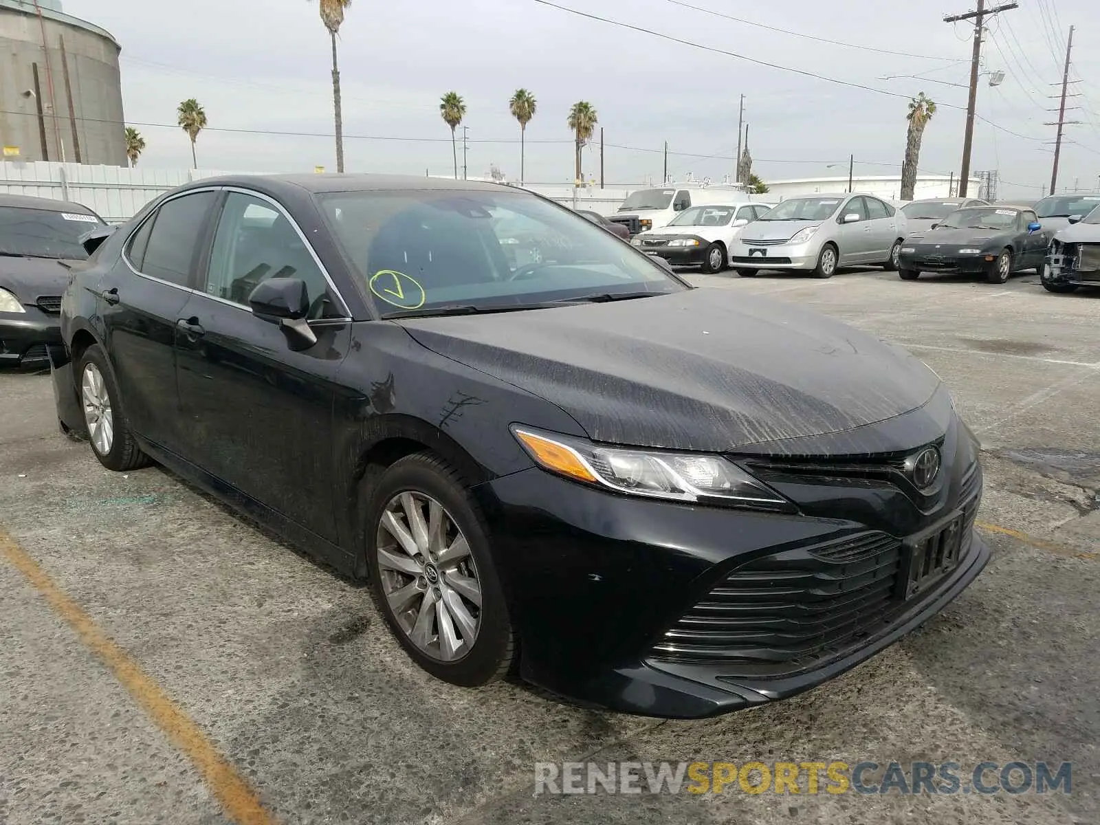 1 Photograph of a damaged car 4T1B11HK0KU193291 TOYOTA CAMRY 2019