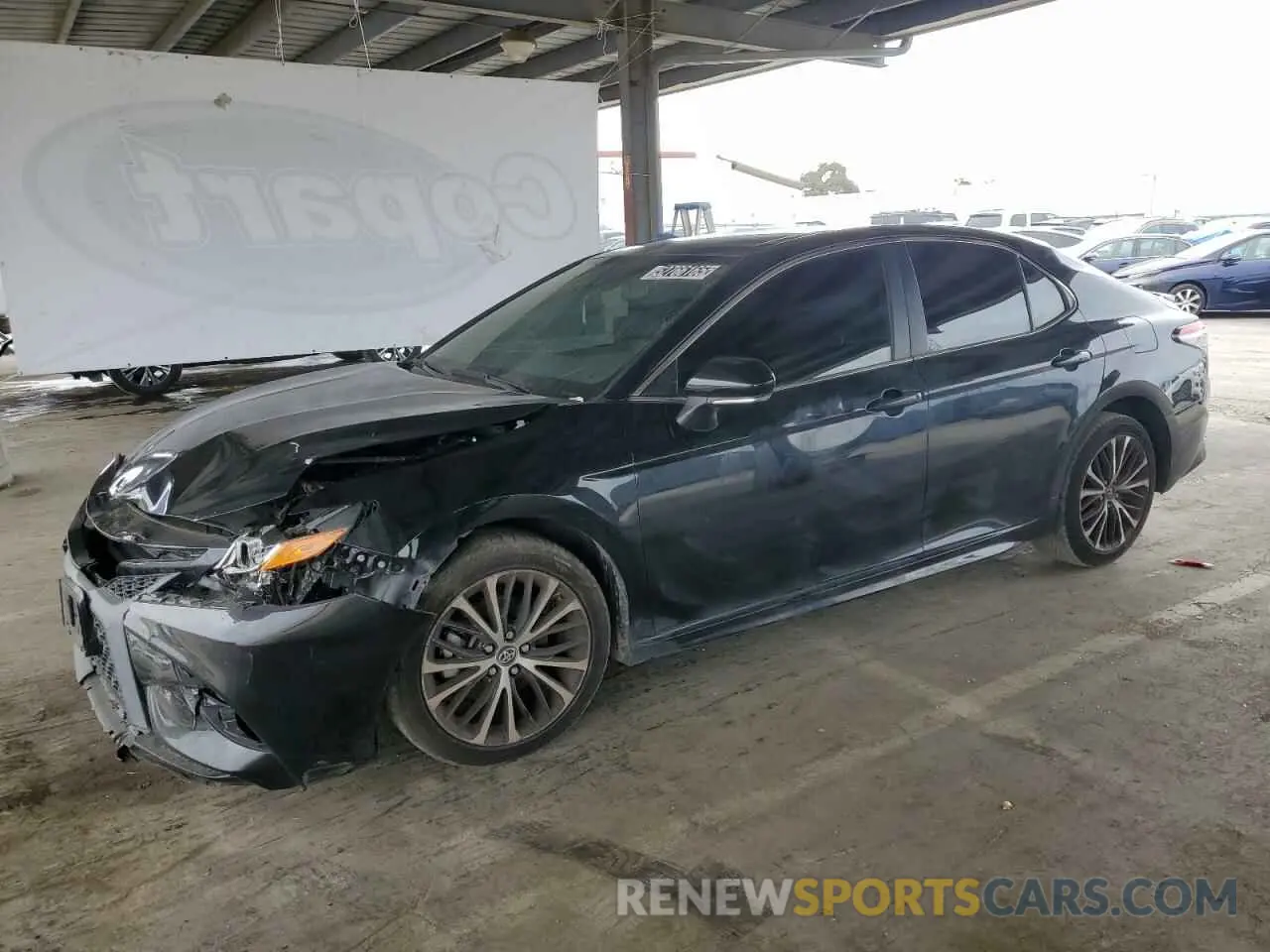 1 Photograph of a damaged car 4T1B11HK0KU199902 TOYOTA CAMRY 2019
