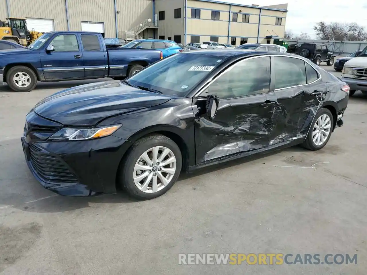 1 Photograph of a damaged car 4T1B11HK0KU202278 TOYOTA CAMRY 2019