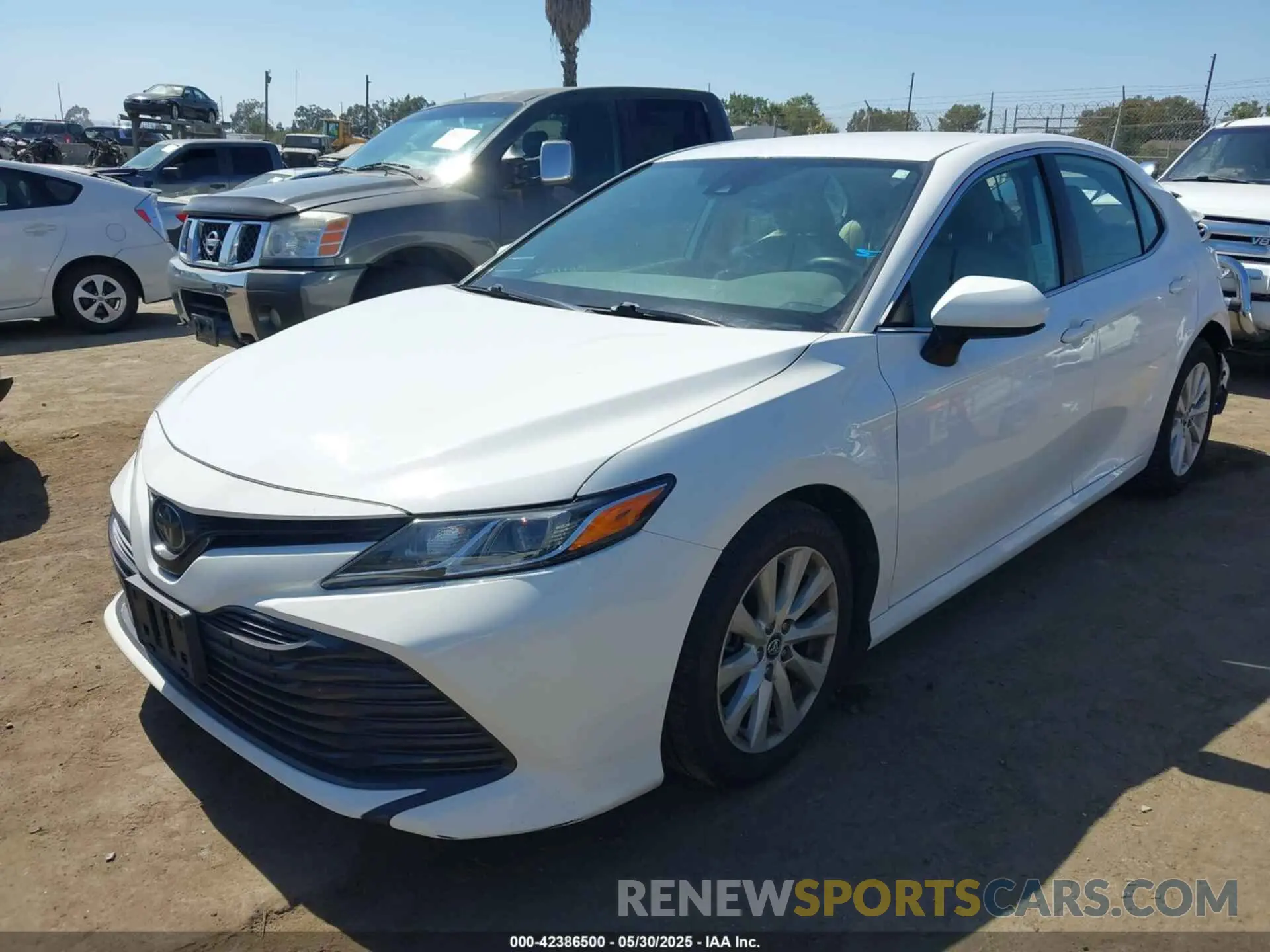 2 Photograph of a damaged car 4T1B11HK0KU204029 TOYOTA CAMRY 2019