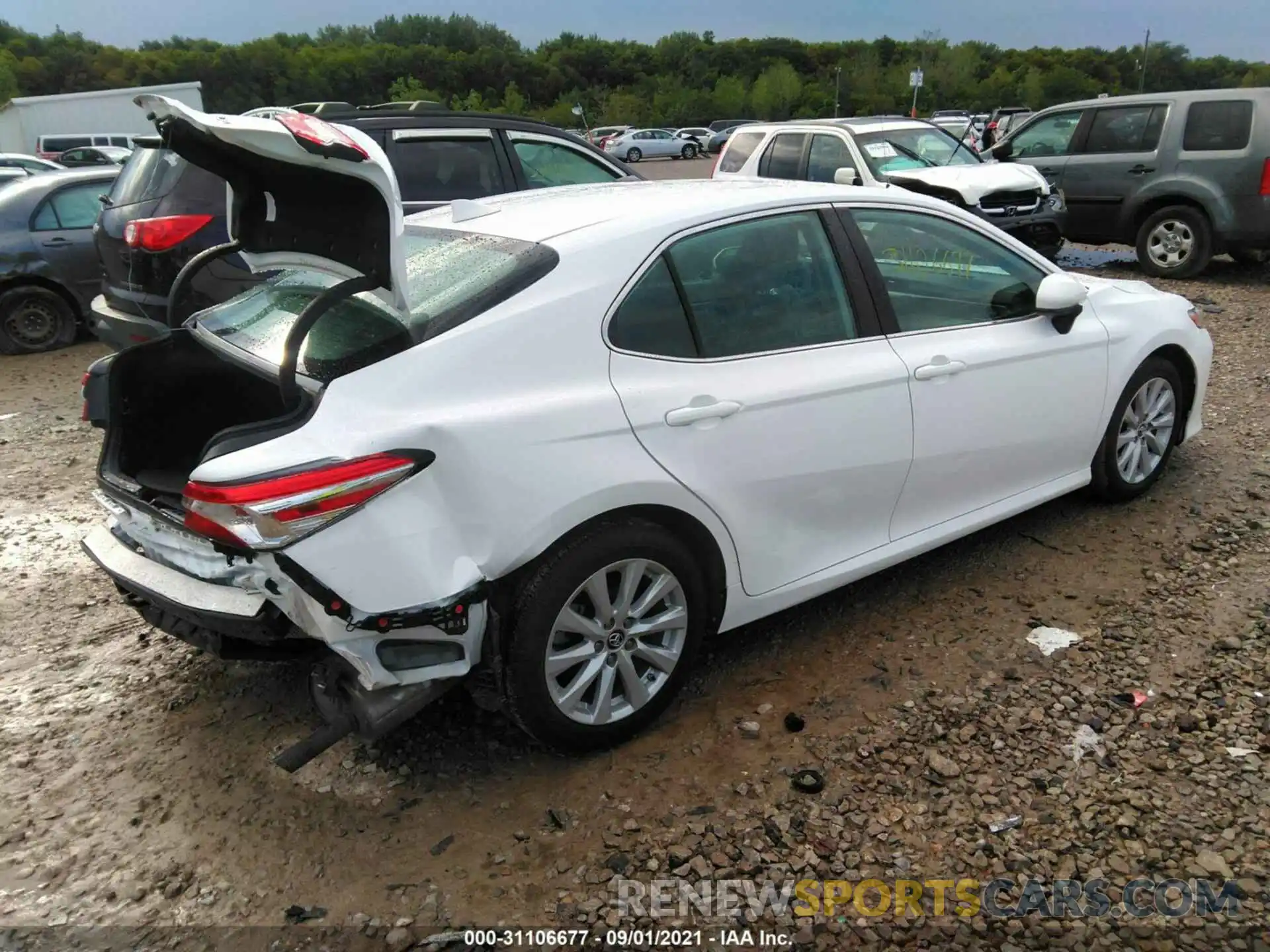 4 Photograph of a damaged car 4T1B11HK0KU204497 TOYOTA CAMRY 2019