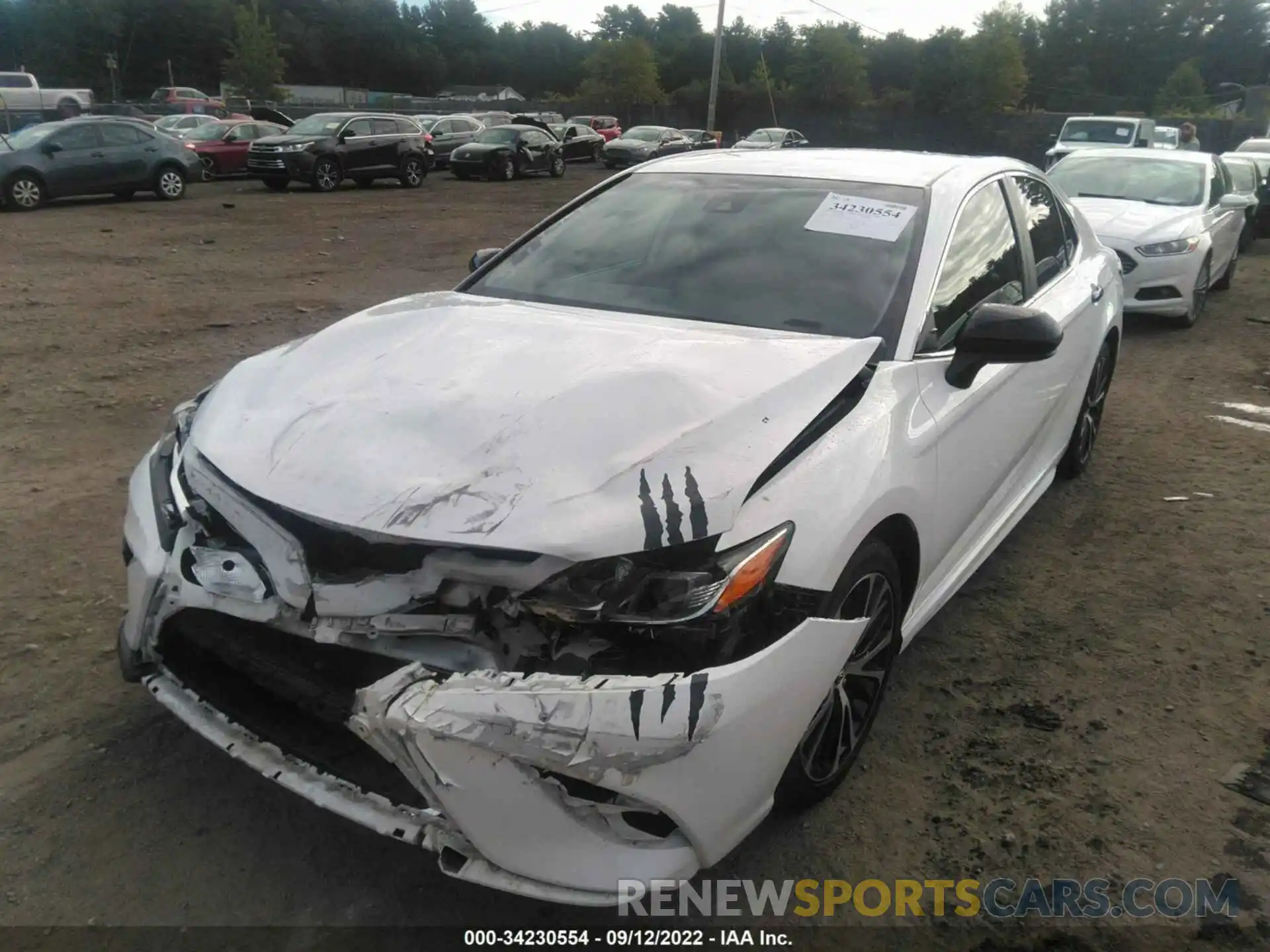 2 Photograph of a damaged car 4T1B11HK0KU205150 TOYOTA CAMRY 2019