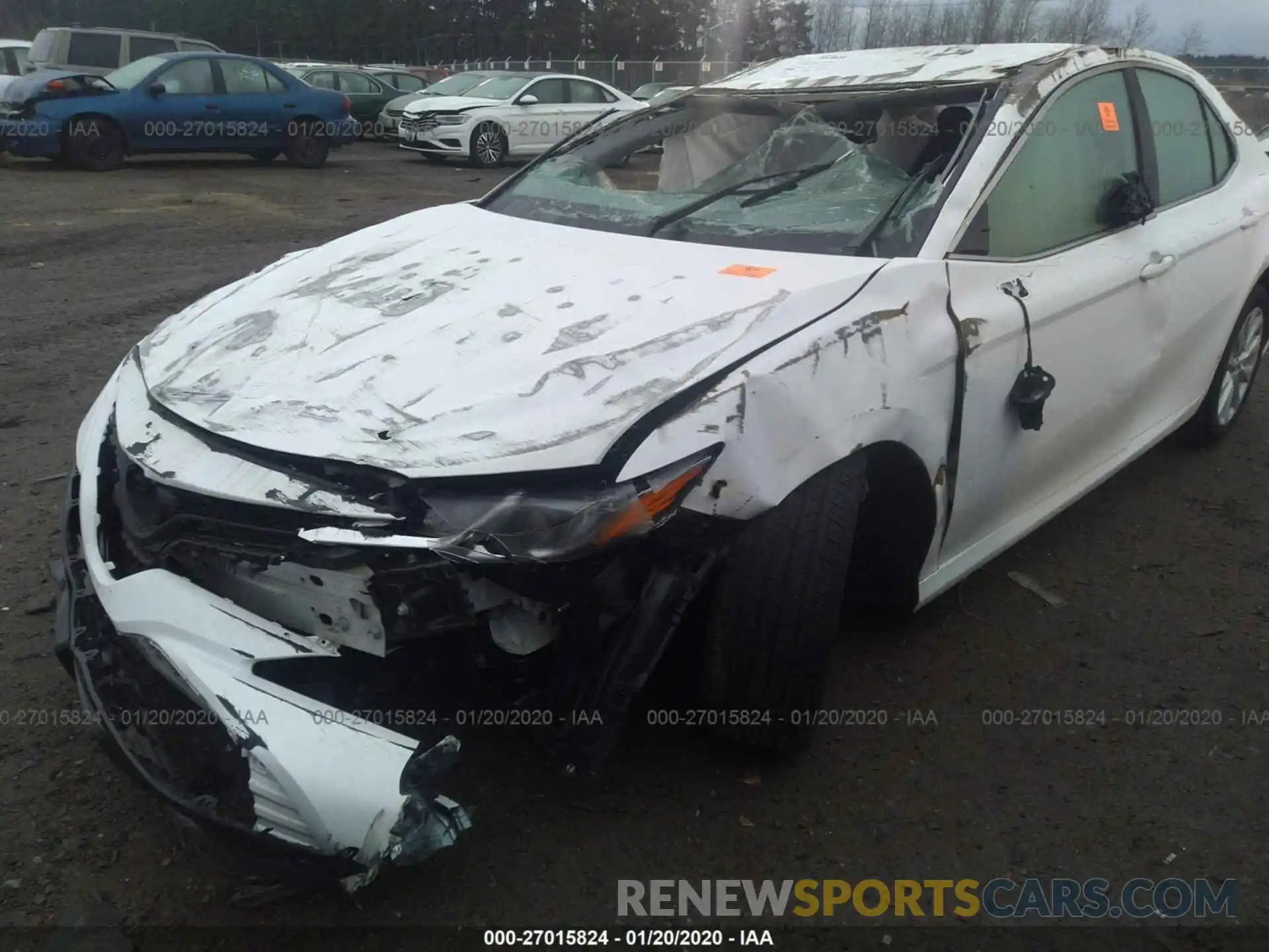 6 Photograph of a damaged car 4T1B11HK0KU205357 TOYOTA CAMRY 2019