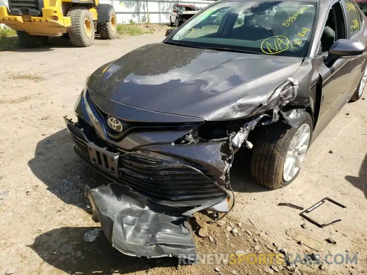 9 Photograph of a damaged car 4T1B11HK0KU207738 TOYOTA CAMRY 2019