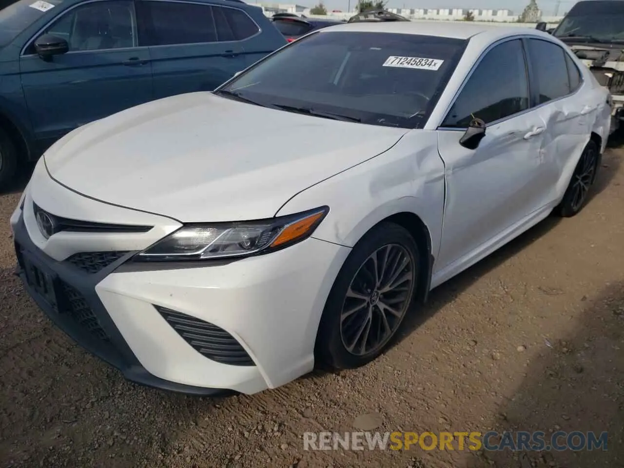1 Photograph of a damaged car 4T1B11HK0KU208890 TOYOTA CAMRY 2019