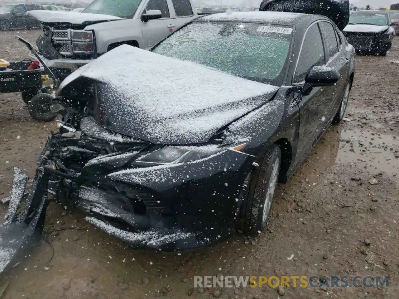 2 Photograph of a damaged car 4T1B11HK0KU212759 TOYOTA CAMRY 2019