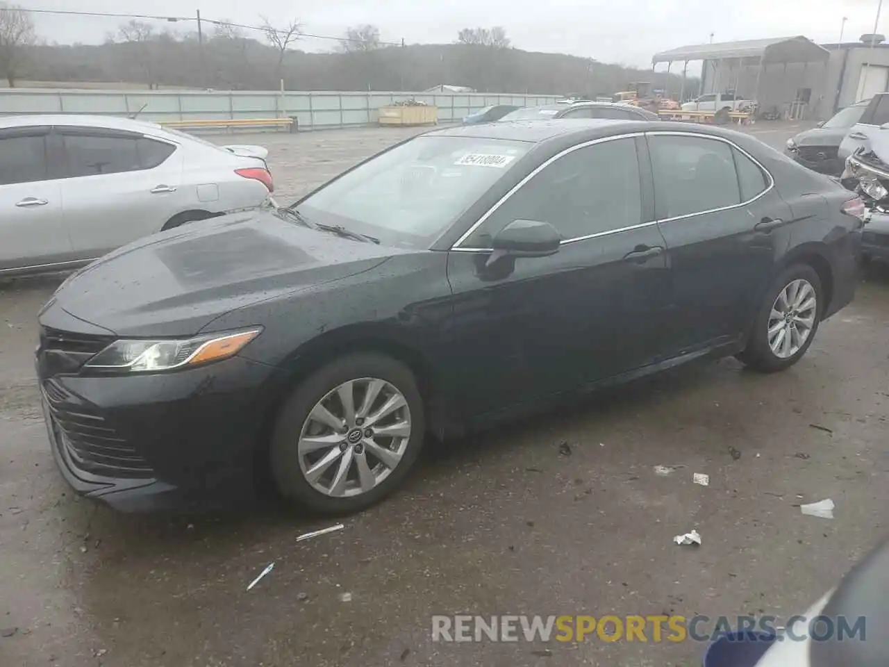 1 Photograph of a damaged car 4T1B11HK0KU218237 TOYOTA CAMRY 2019