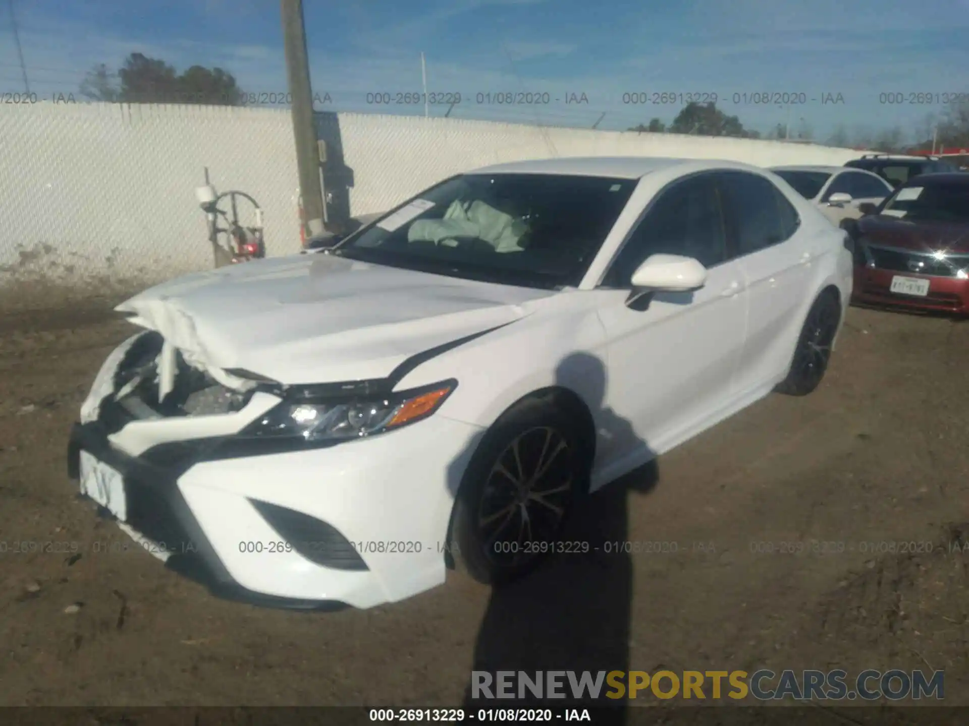 2 Photograph of a damaged car 4T1B11HK0KU223356 TOYOTA CAMRY 2019