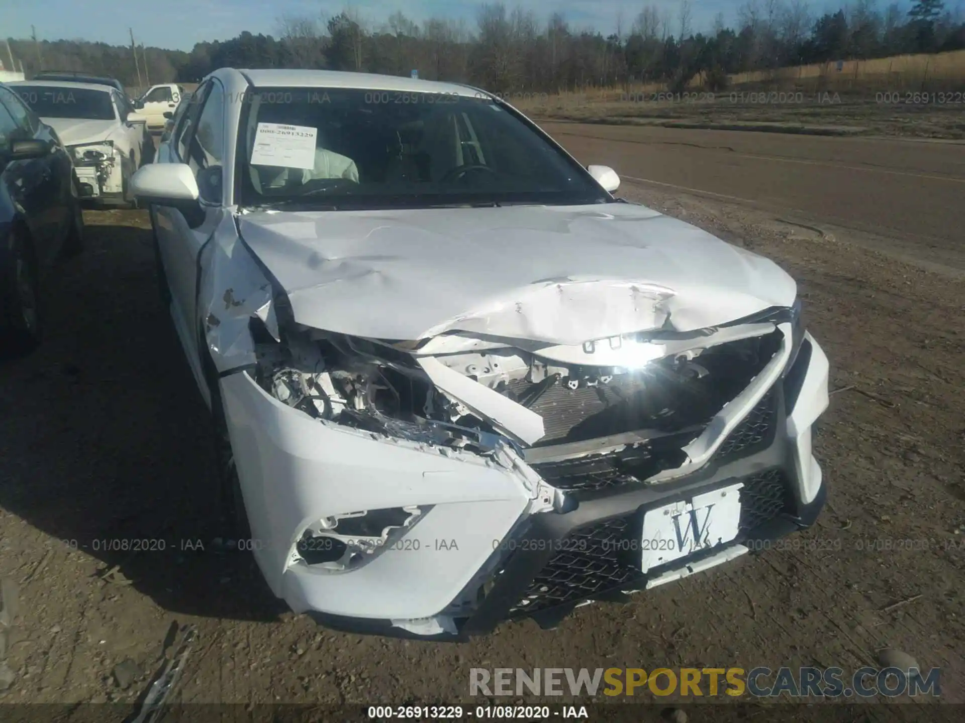 6 Photograph of a damaged car 4T1B11HK0KU223356 TOYOTA CAMRY 2019