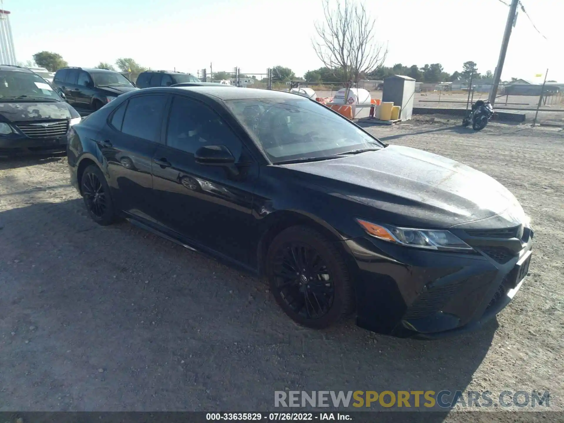 1 Photograph of a damaged car 4T1B11HK0KU226872 TOYOTA CAMRY 2019