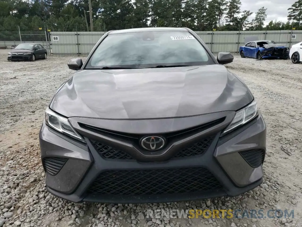 5 Photograph of a damaged car 4T1B11HK0KU230839 TOYOTA CAMRY 2019