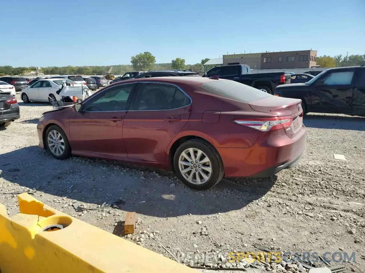 2 Photograph of a damaged car 4T1B11HK0KU234244 TOYOTA CAMRY 2019
