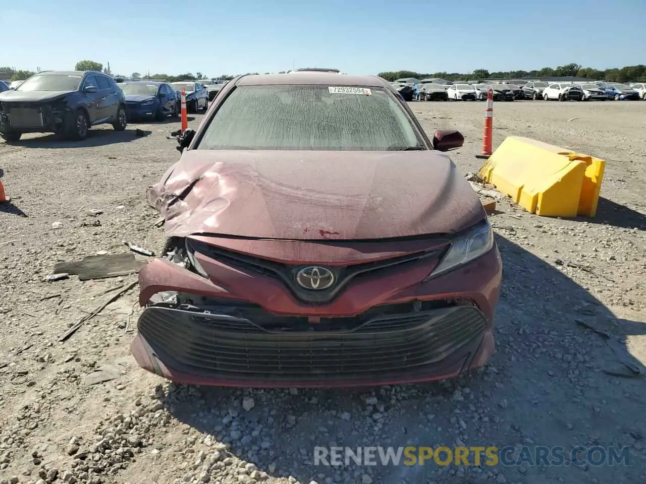 5 Photograph of a damaged car 4T1B11HK0KU234244 TOYOTA CAMRY 2019